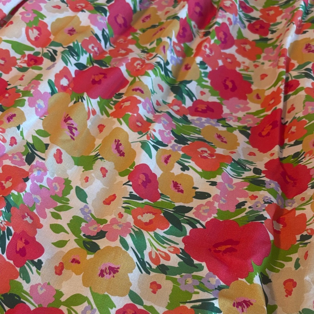 Floral Tie-Strap Maxi Dress in Multi-Color Three Bird Nest S NEW Boho Spring - Picture 8 of 12